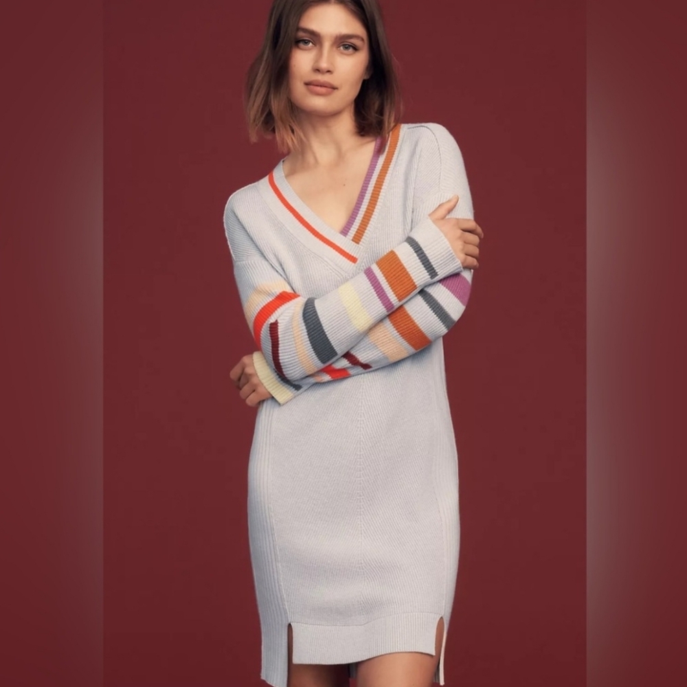 NWT Daily Practice Anthropologie Sweater Dress, M